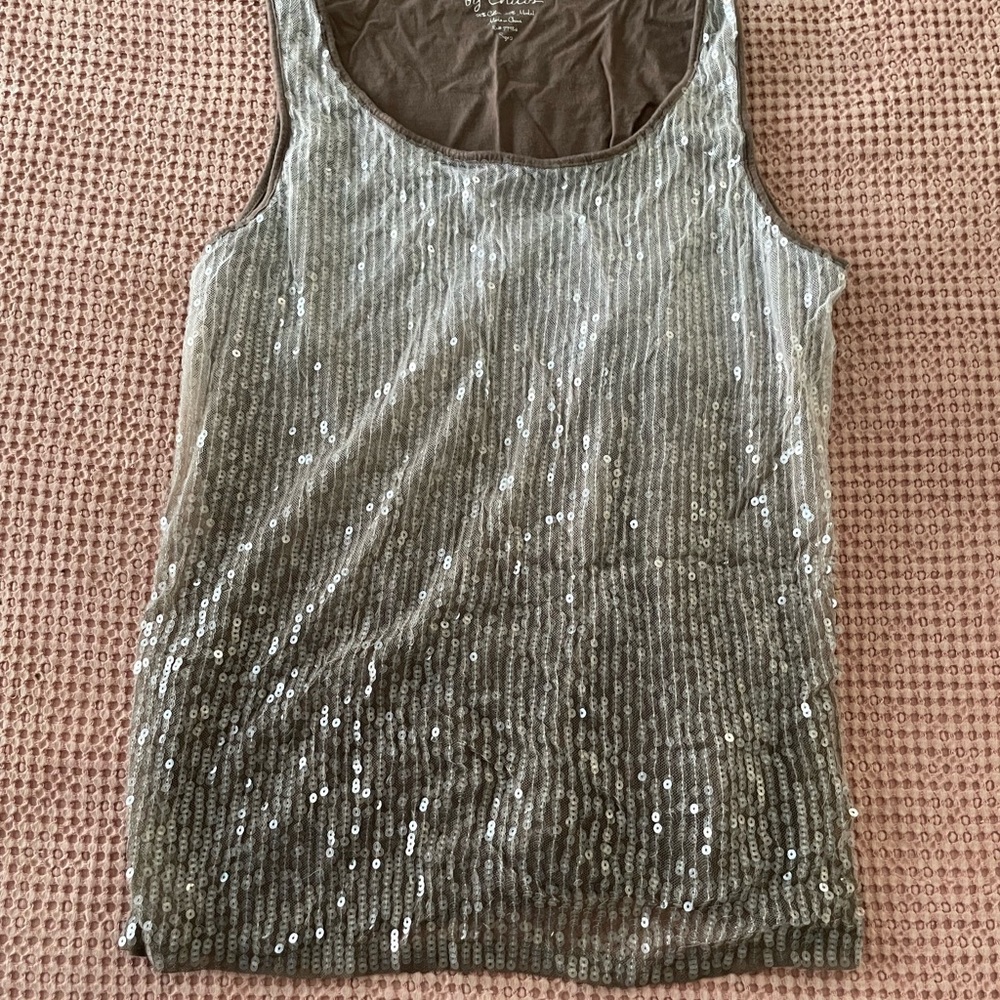 Chico Ombre sequin tank